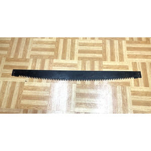 Vintage CROSSCUT SAW BLADE Belly industrial metal wall art logging cabin decor 2